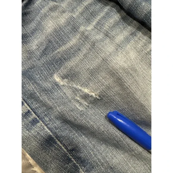 KUT from the Kloth Womens Jeans Size 6 Light Wash Denim Pants Distressed READ - Picture 4 of 11